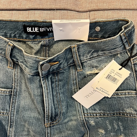 NWT Blue Revival Piper Workmans Comp jeans size 24 - Picture 4 of 5